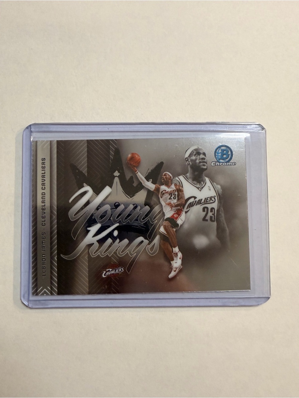 Topps Young Kings LeBron James #YK-5 Cleveland Cavaliers Chrome 2025 Basketball